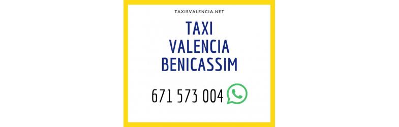 Taxi de Valencia a Benicassim 